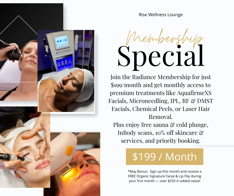 3 VIP Memberships at Rise Wellness Lounge